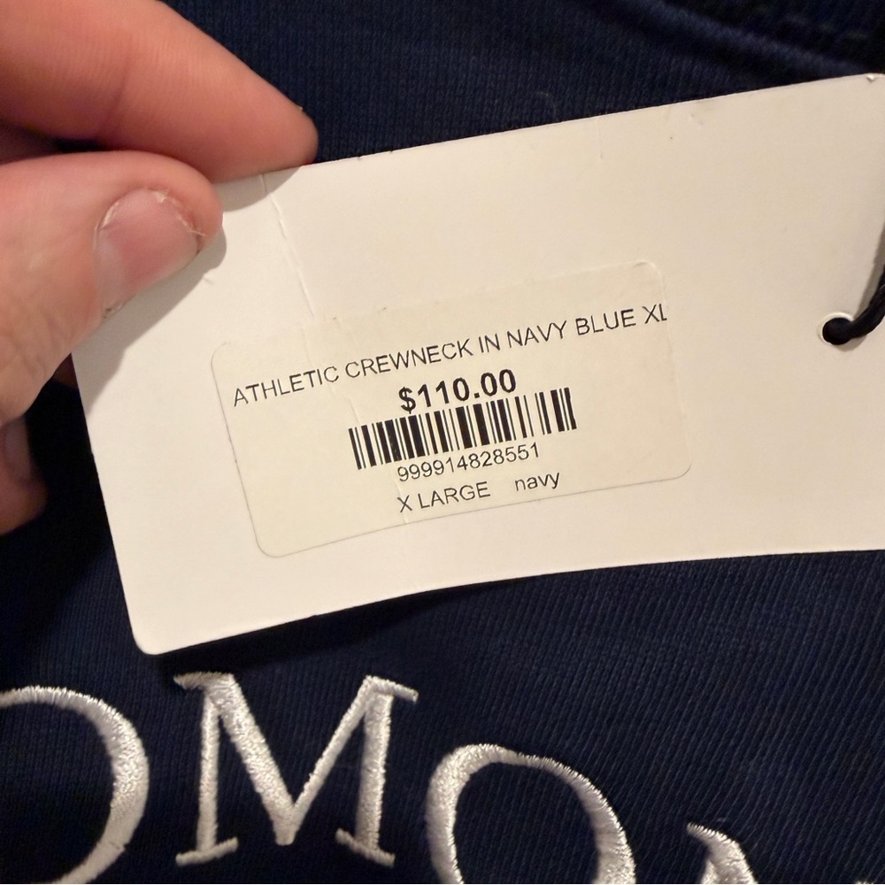 Navy Edmonton Oilers Lauren Mcdavid collab Sweatshirt - Picture 5 of 5